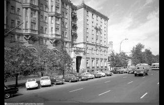 Новинский бульвар 1966 год. Фото:pastvu.com