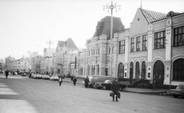Рижский вокзал. 1980 год. Фото: pastvu Рижский вокзал. 1980 год. Фото: pastvu