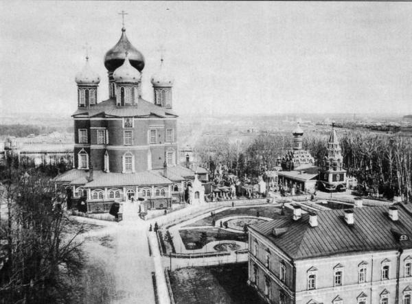 Донской монастырь. 1912 г. Фото: PastVu Донской монастырь. 1912 г. Фото: PastVu