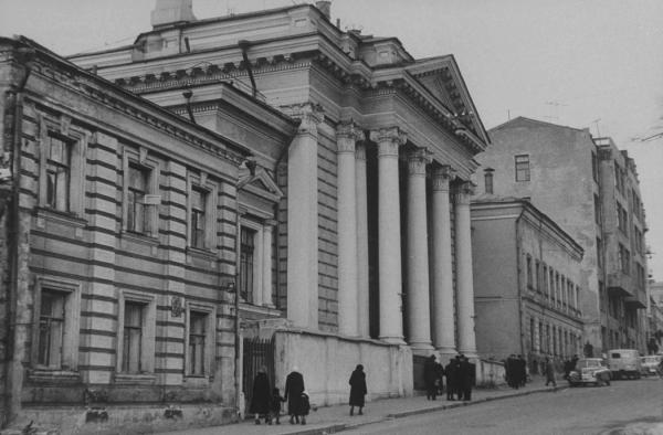 Московская хоральная синагога. 1959. Фото: retromap.ru