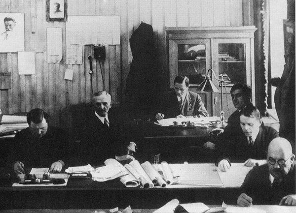 Конструкторское бюро, 1930-е гг. 