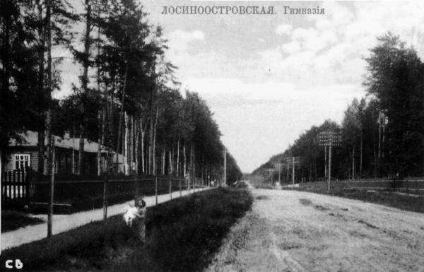 Лосиноостровский педтехникум открылся на месте гимназии 1910-го года постройки. Фото: PastVu Лосиноостровский педтехникум открылся на месте гимназии 1910-го года постройки. Фото: PastVu