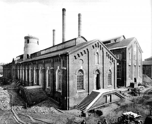 Московский газовый завод. 1912 г. Фото: Wikipedia Московский газовый завод. 1912 г. Фото: Wikipedia