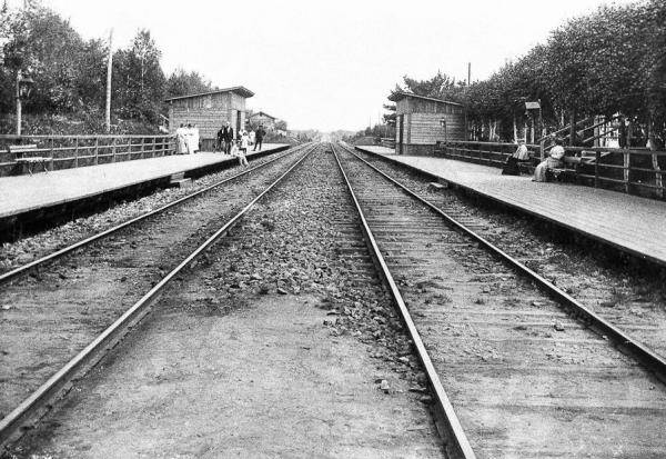 Станция Немчинов пост. 1898 г. Фото: PastVu