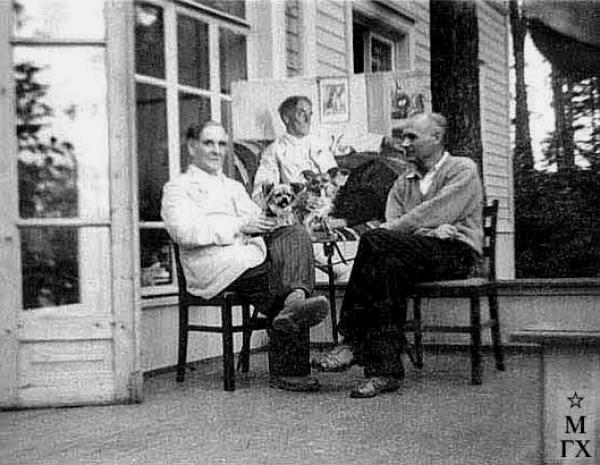 П. Л. Капица на даче. Фото: maslovka.org П. Л. Капица на даче. Фото: maslovka.org