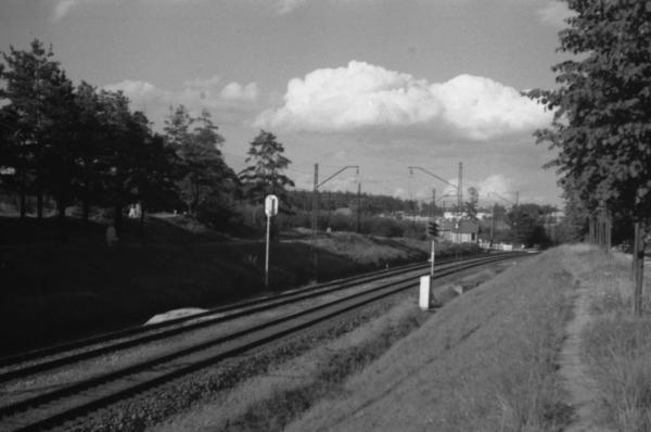 Платформа Переделкино. Фото: PastVu Платформа Переделкино. Фото: PastVu
