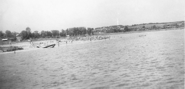 Пляж № 3 Серебряного Бора, 1968 г.