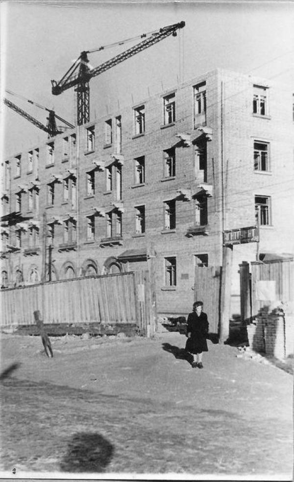 Здорных А.П. Квартал Строительства дворца советов. 1951–1952 гг. Фото: PastVu