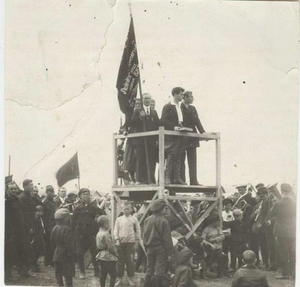 Митинг на Ходынском поле. 1920-е