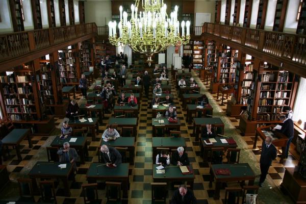 Читальный зал отдела рукописей библиотеки имени Ленина. Фото: РГБ