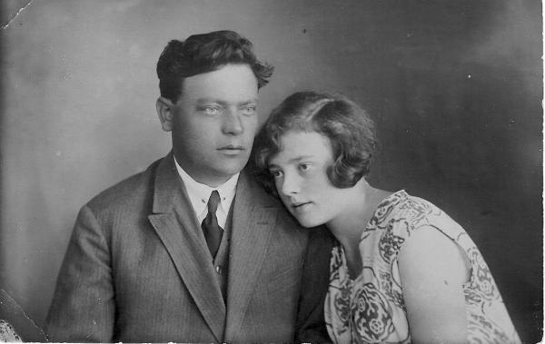 А.Т. Стельмахович с женой Г.Г. Мухиной. 1928 г. Фото: wikipedia.org