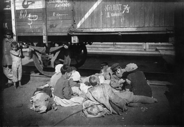 Вагон Октябрьской железной дороги. 1920 г. Фото: www.runo-lj.livejournal.com