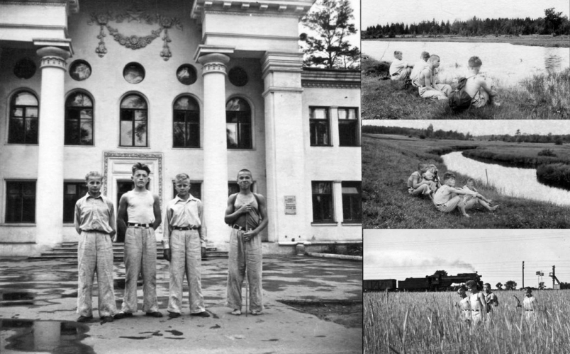 Быковский специальный детский дом. 1954–1956 гг. Фото: PastVu Быковский специальный детский дом 1954-1956гг