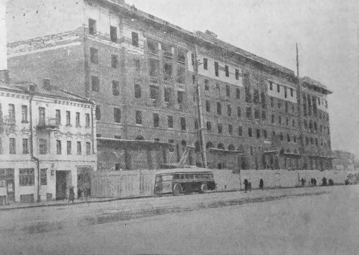 Строительство дома. 1936 г.