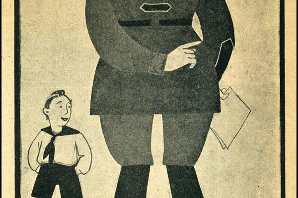 Твои наркомы у тебя дома: наркоминдел Чичерин. Детская книга 1920-х гг. Авторы: Н. Агнивцев, К. Елисеев, К. Ротов. Фото: tanjand.livejournal.com
