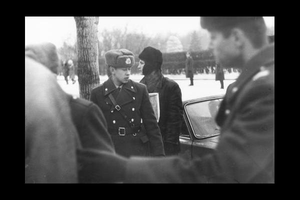 Митинг памяти Джона Леннона на Ленинских горах. 21.12.1980