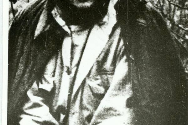 Солженицын на даче в Рождествье. Октябрь 1968. Архив «Международного Мемориала»
