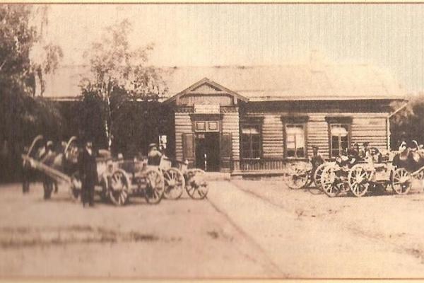 Ст. Обираловка. Здание вокзала. 1880–1920 гг. Фото: oldmos.ru