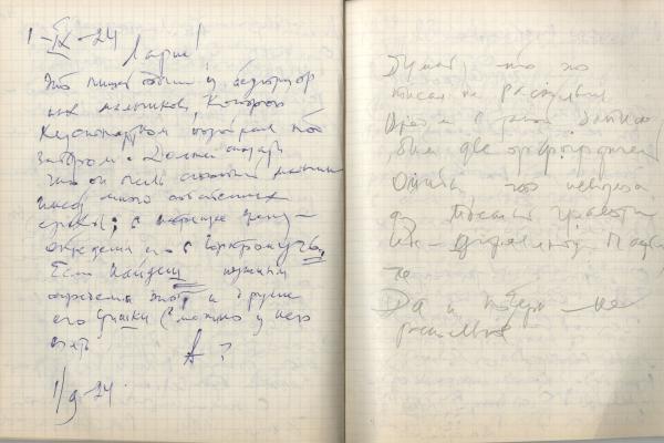 Выписки Шаламова из переписки Раскольникова с Рейснер
