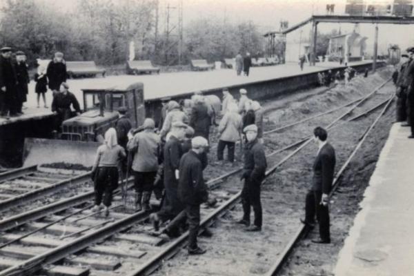 Ст. Люблино. 1960е. Фото: oldmos.ru