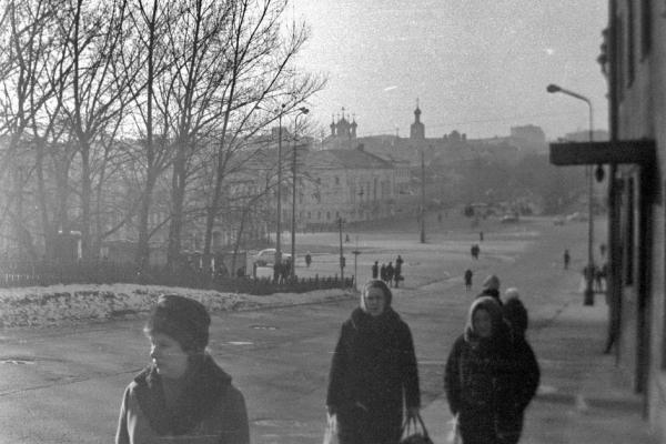Трубная площадь. 1973–1974 гг. Вид с Рождественского бульвара. Фото: retromap.ru